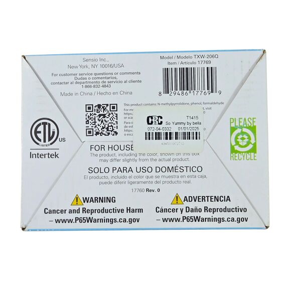 So Yummy! Bella Mini Donut Maker - Santa Claus Pattern - Picture 5 of 5